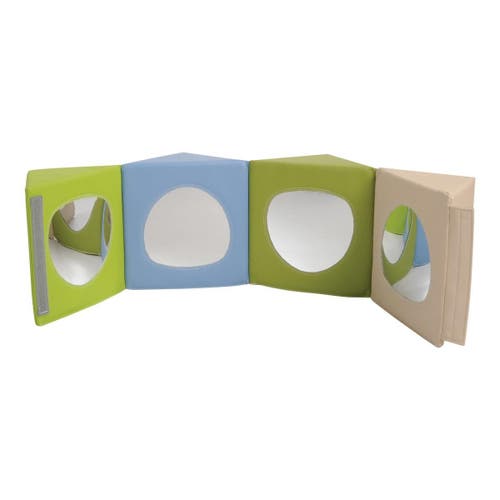 Kaplan Early Learning Company Tummy Time Reflection Cube In Multi