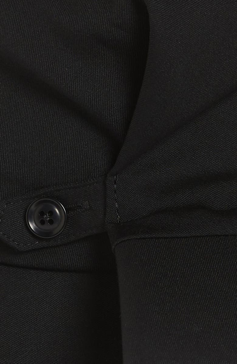 Y's by Yohji Yamamoto Button Tab Wool Hat, Alternate, color, 