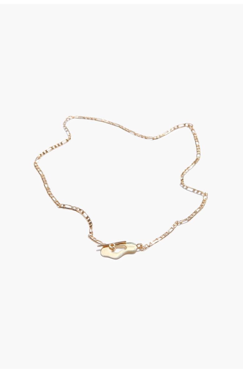 MUNS Agua Necklace, Main, color, Gold Vermeil