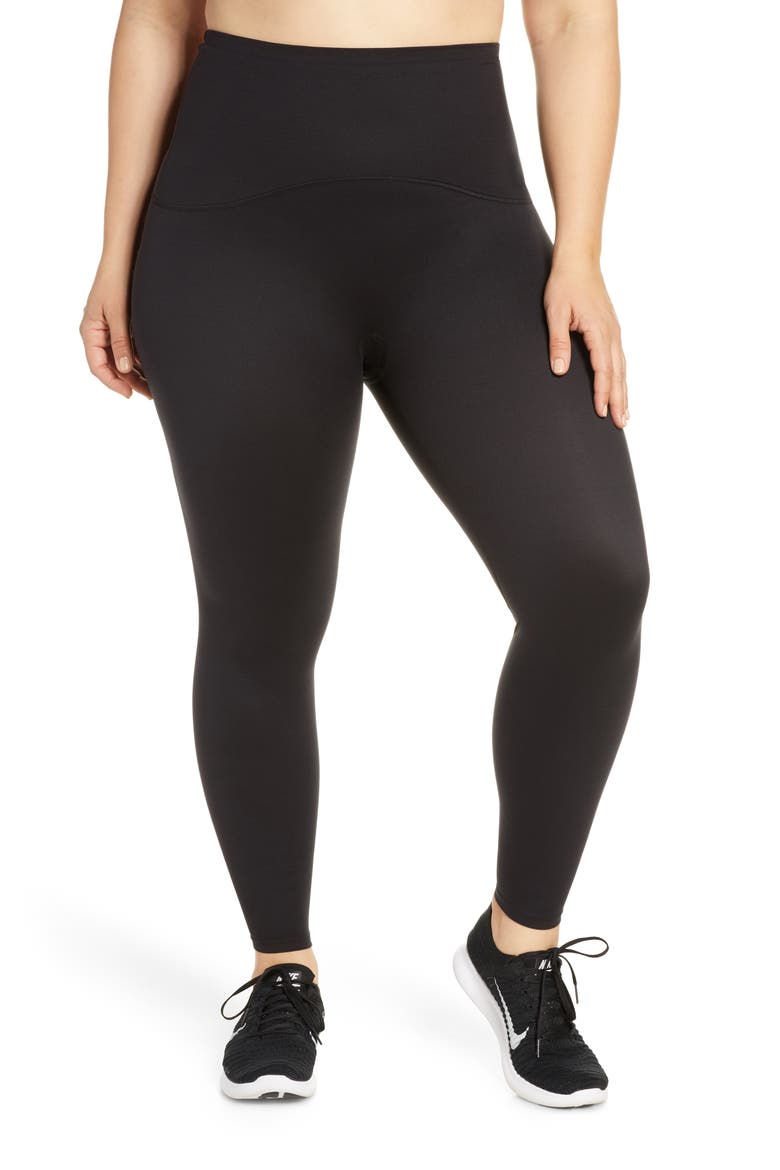 Booty Boost Active 7/8 Leggings, Main, color, VERY BLACK