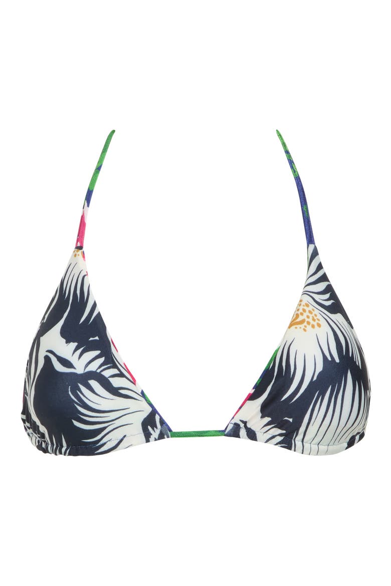 Balmy Reversible Bikini Top, Alternate, color, BLUE