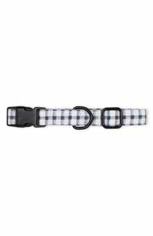 Fringe Studio Painted Gingham Medium Dog Collar