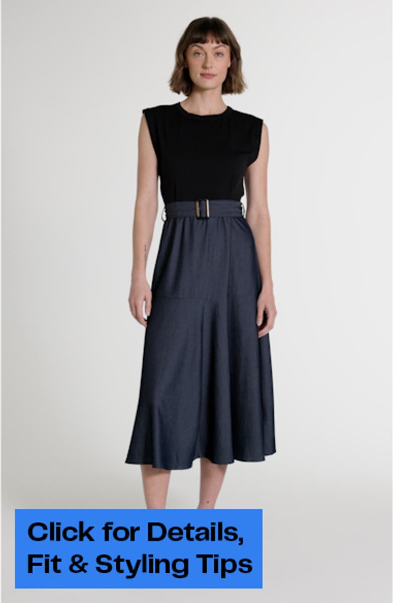 Mixed Media Midi Dress, sales video thumbnail