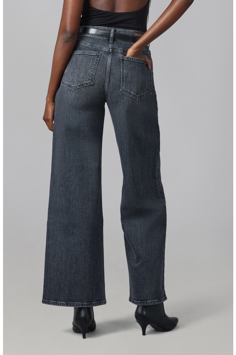 Colette High Rise Wide Leg Jeans, Alternate, color, Grit Gray