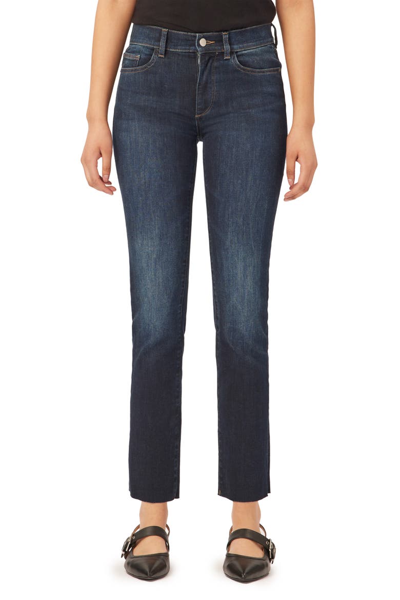 Mara Ankle Straight Leg Jeans, Main, color, UNDER CURRENT PERFORMANCE