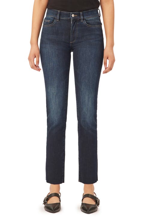 Mara Ankle Straight Leg Jeans