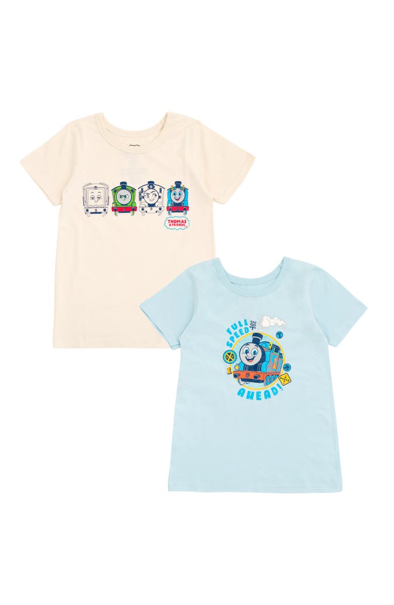THOMAS & FRIENDS 2-Pack Adaptive T-Shirts, Main, color, 