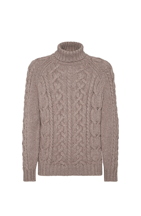 【送料&関税込】Brunello Cucinelli Knit Turtleneck Sweater Turtleneck sweater for Man in Navy Blue | Brunello Cucinelli