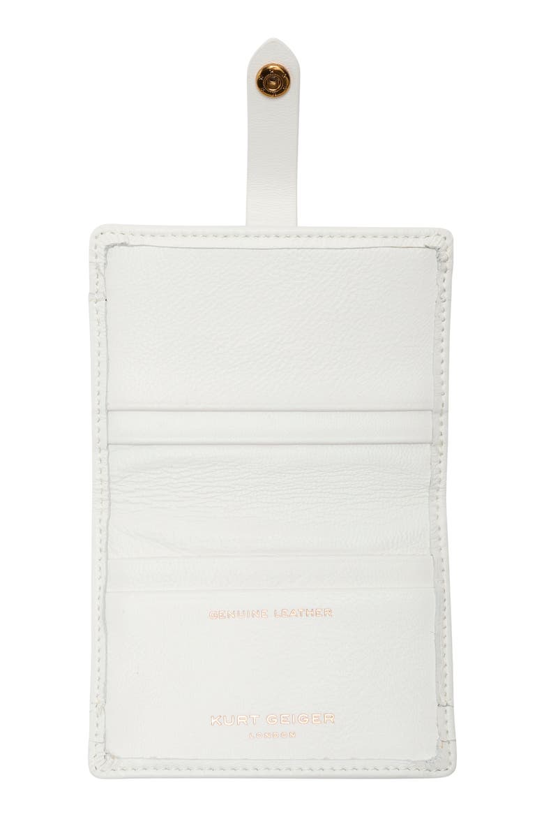 Brixton Card Case, Alternate, color, WHITE