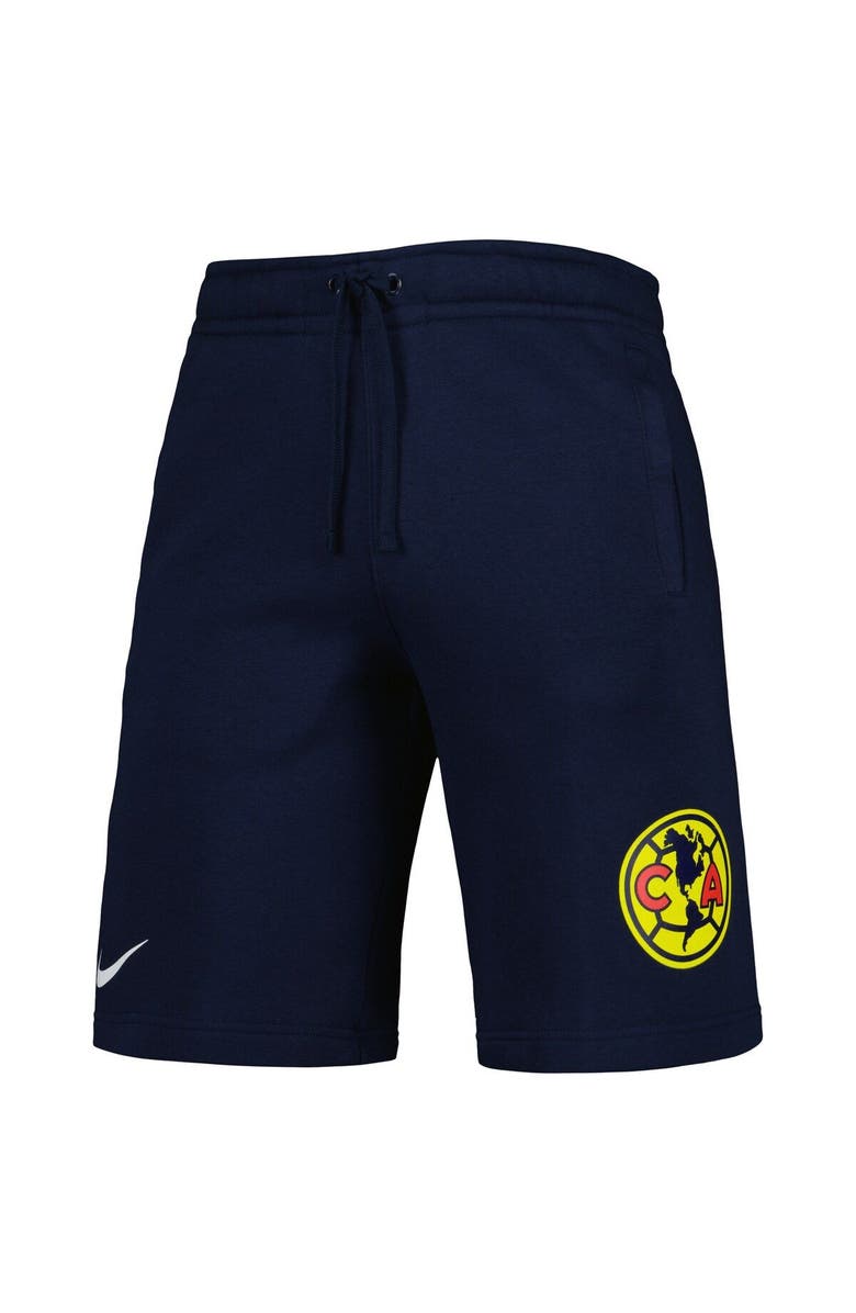 Nike Men's Nike Navy Club America Club Fleece Shorts, Alternate, color, 