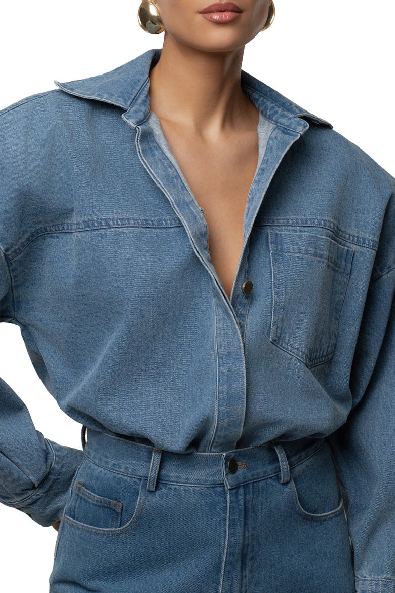 Unstoppable Bodysuit, Alternate, color, Blue