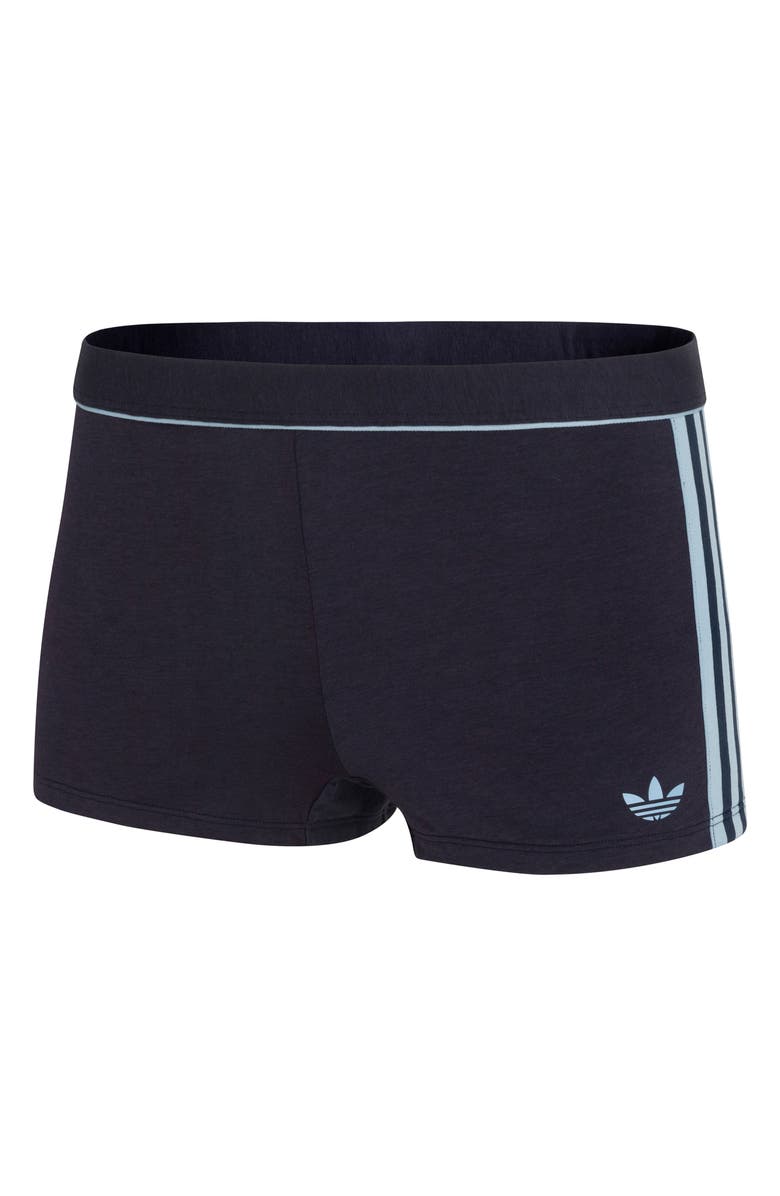 adidas Originals 3-Stripes Boyshorts, Alternate, color, Black