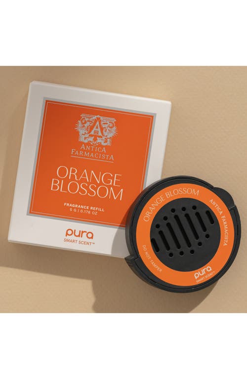 Pura X Antica Farmacista Lemon Verbena Car Dual Refill Pack In Orange Blossom