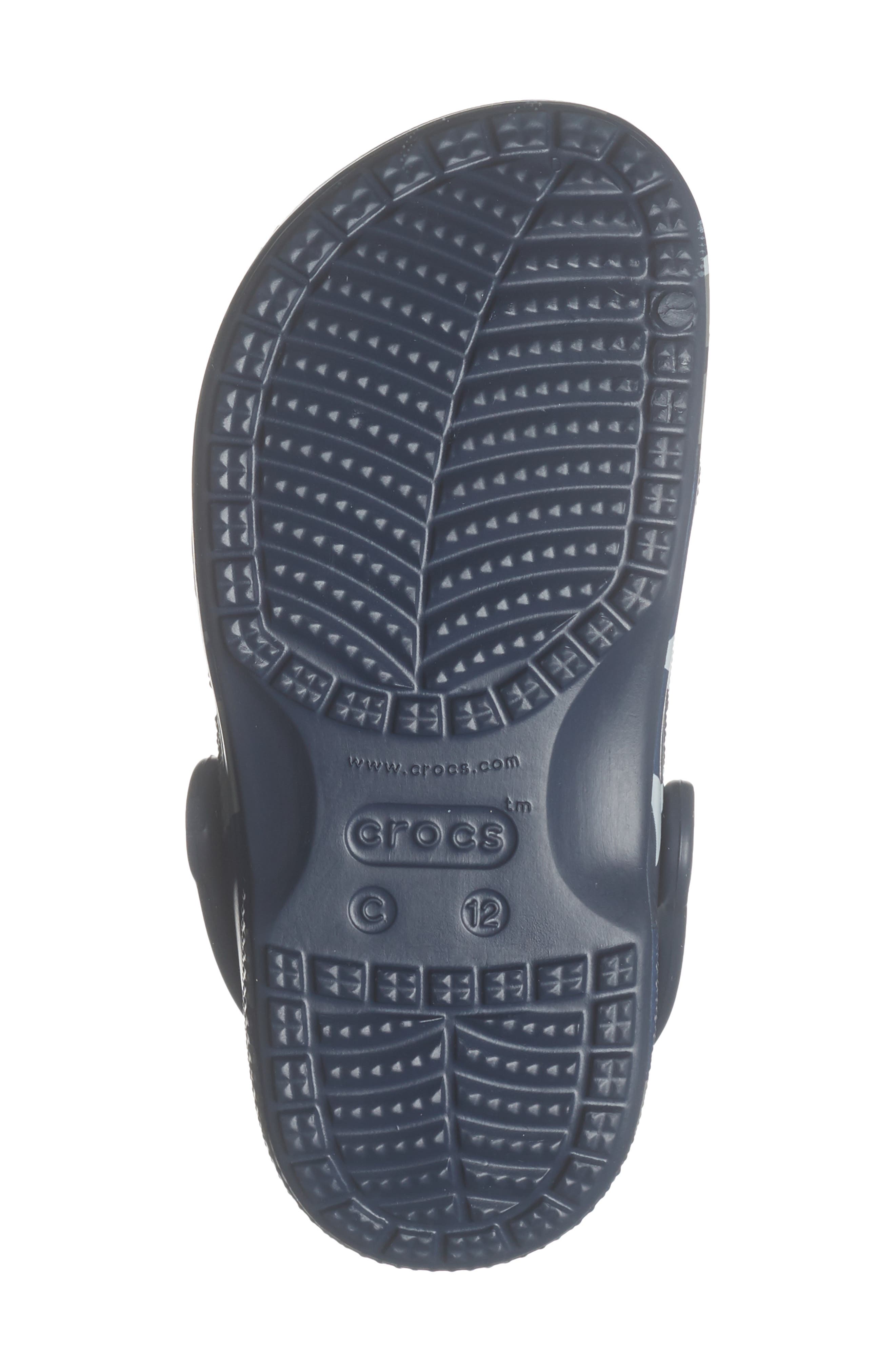 CROCS Kids' Baya Print Clog, Alternate, color, Navy Multi