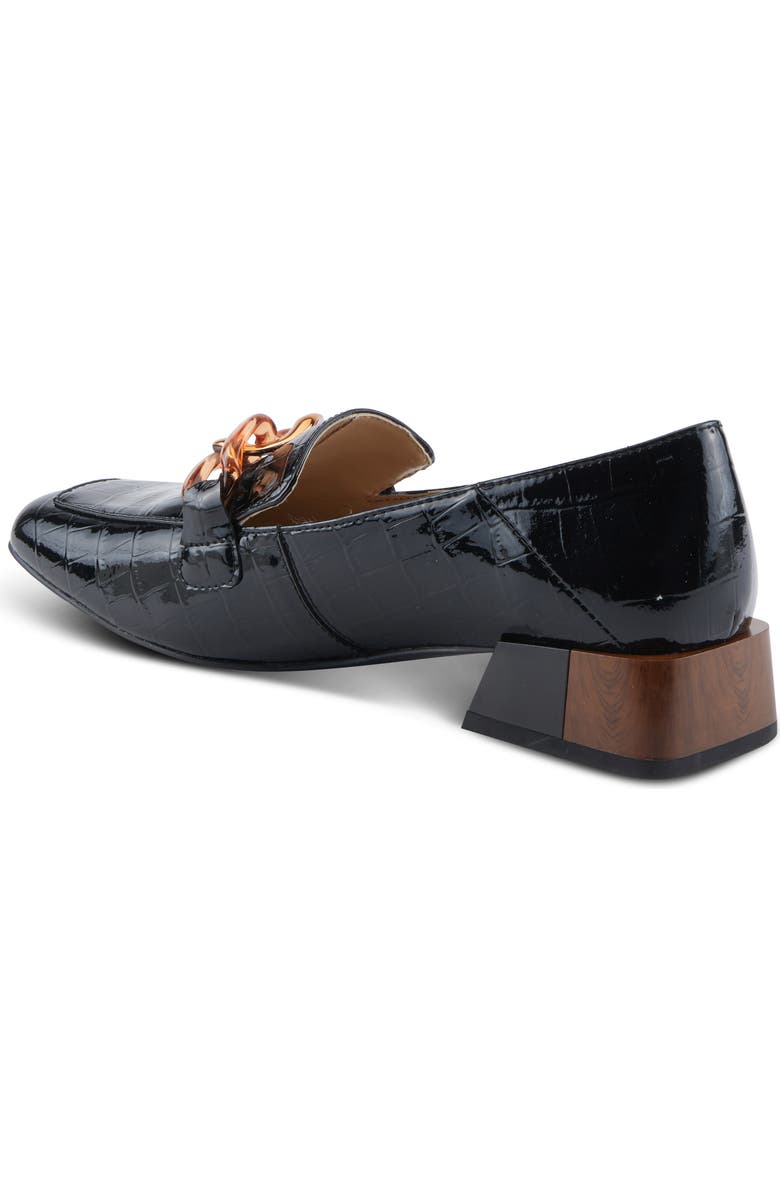 AZURA BY SPRING STEP Baldwin Loafer Pump, Alternate, color, Black Patent