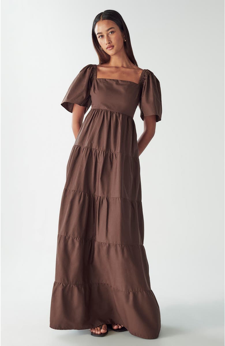 WILLA Zelda Tiered Dress, Alternate, color,