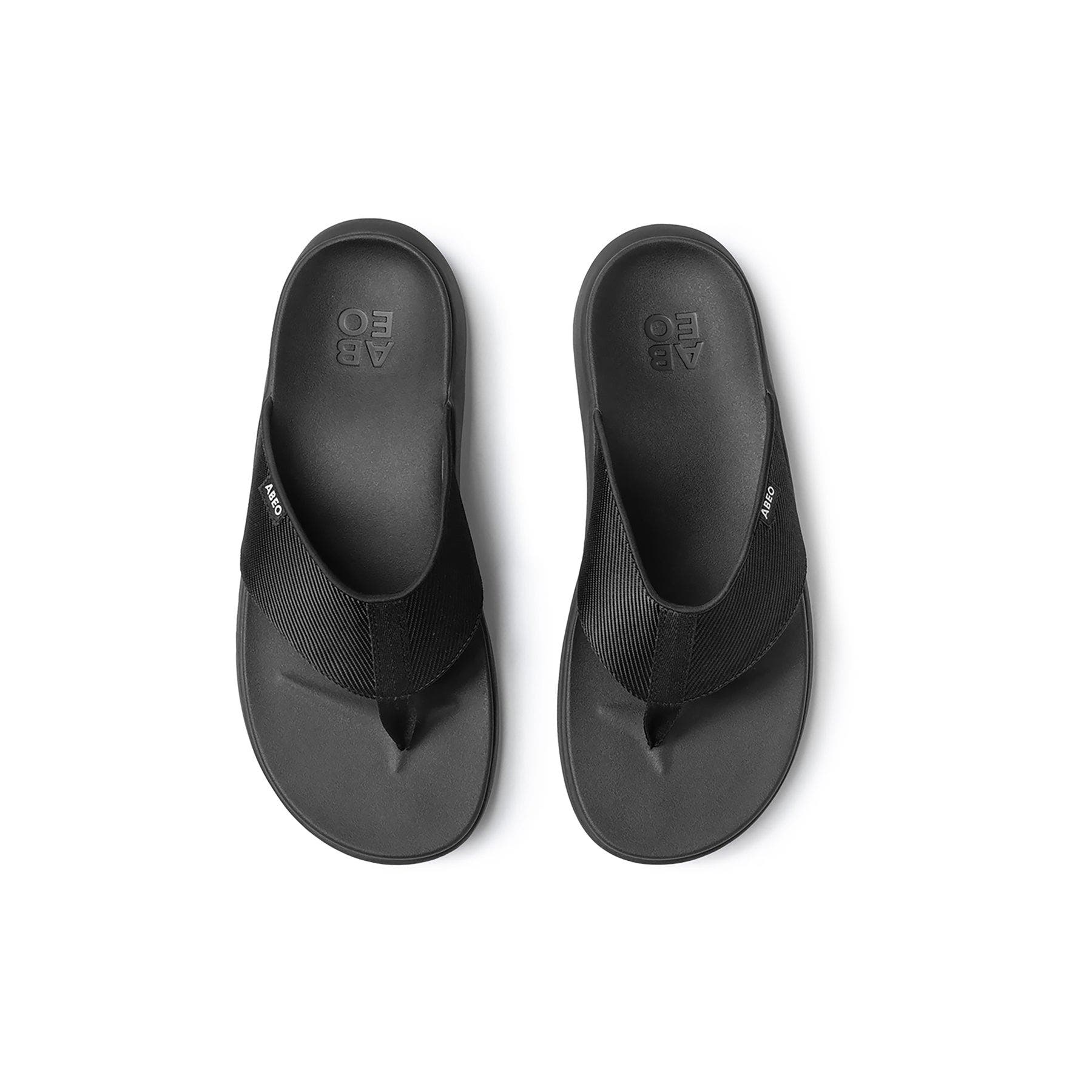 ABEO Alpha Flip Flop, Alternate, color, Black - Regular