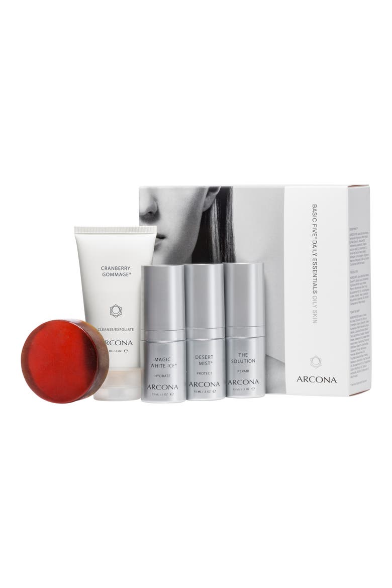 Basic Five® Oily Skin Type Set, Main, color, NO COLOR