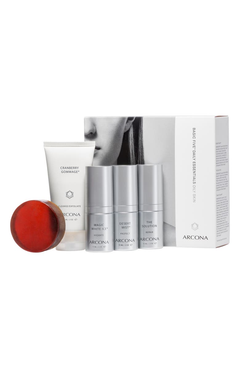 ARCONA Basic Five<sup>®</sup> Oily Skin Type Set, Main, color, 