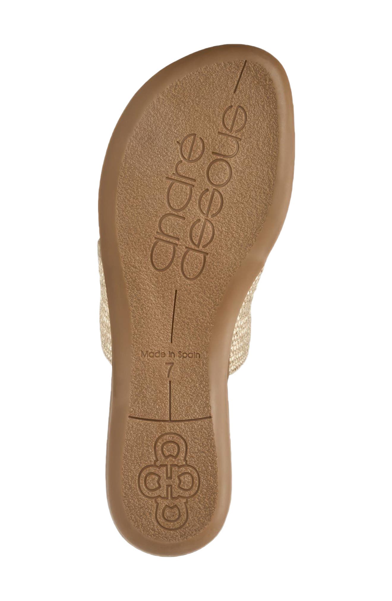 André Assous Woven Sandal, Alternate, color, Platino