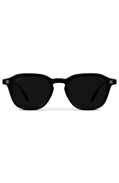 Silas - 48mm Square Polarized Sunglasses