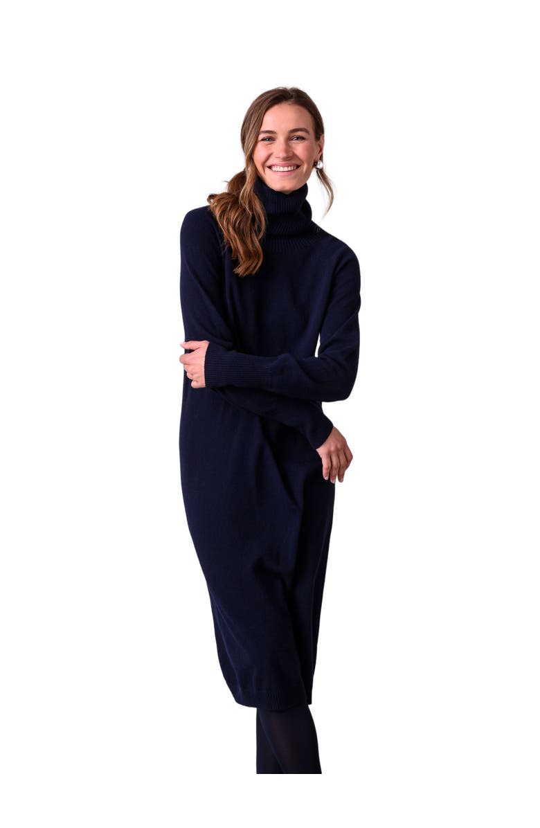 Celtic & Co. Supersoft Midi Turtleneck Dress, Main, color, 