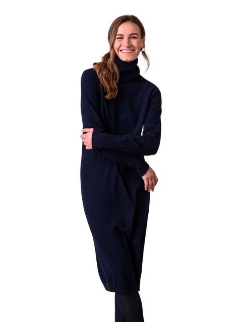 Supersoft Midi Turtleneck Dress