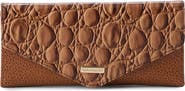 Brahmin Veronica Croc Embossed Leather Wallet