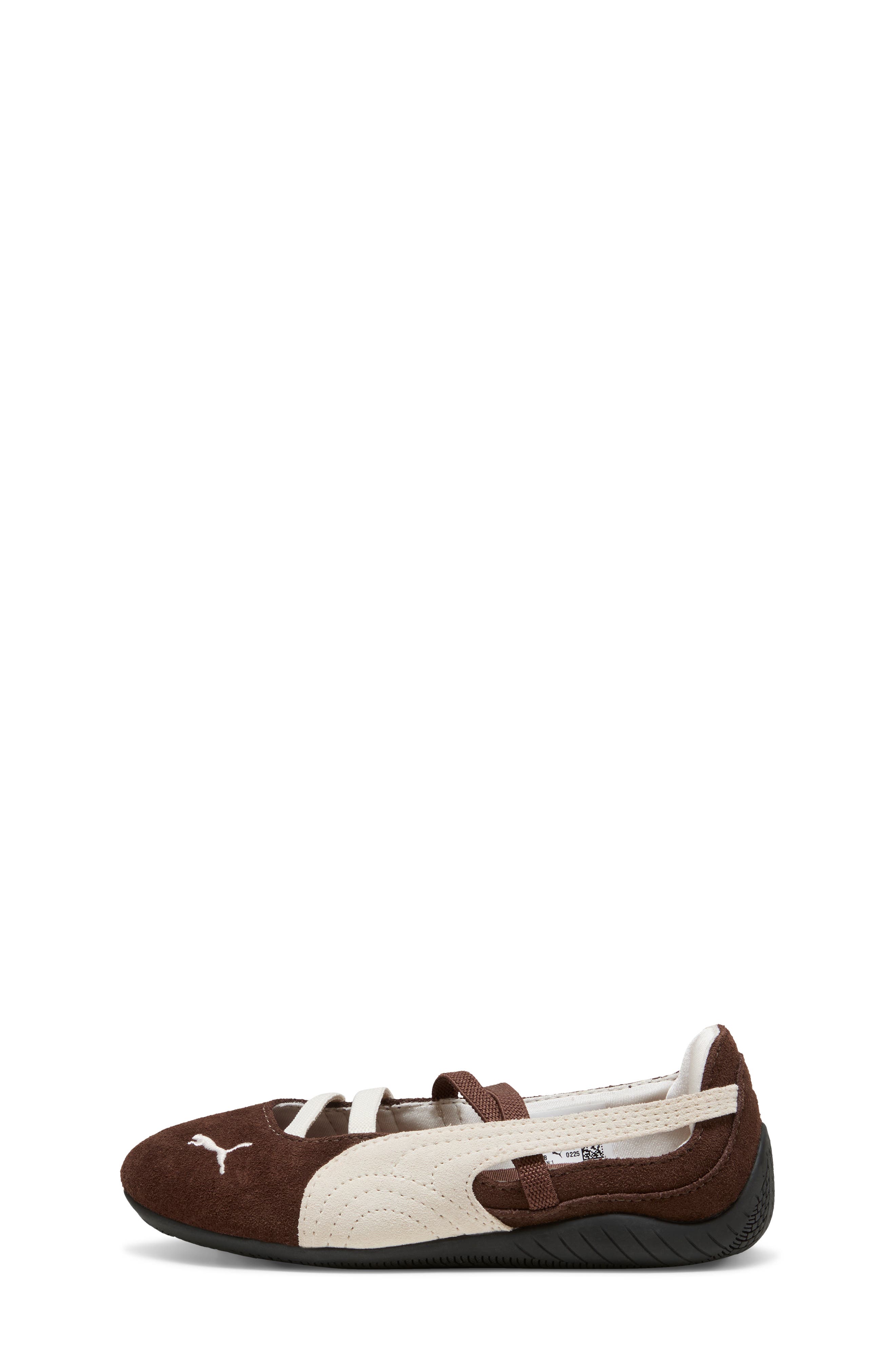 PUMA Kids' Speedcat Ballet Sneaker, Alternate, color, Chestnut Brown/ Warm White