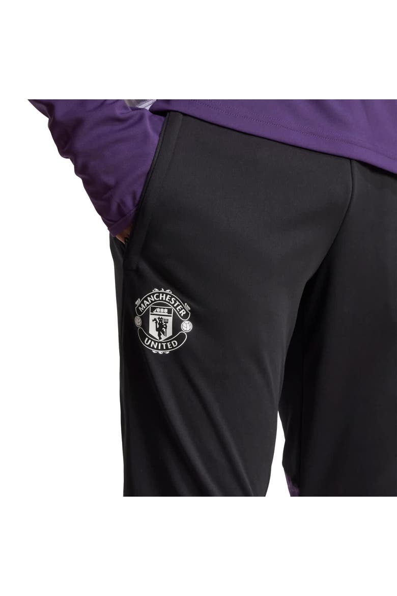 Men's adidas  Black Manchester United 2025/26 AEROREADY Training Pants, Alternate, color, Black