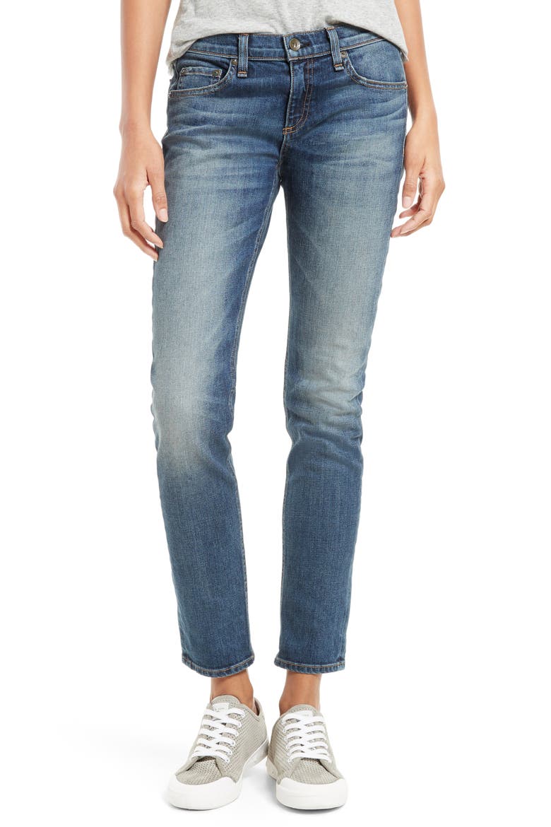 The Dre Slim Boyfriend Jeans, Main, color, BARD