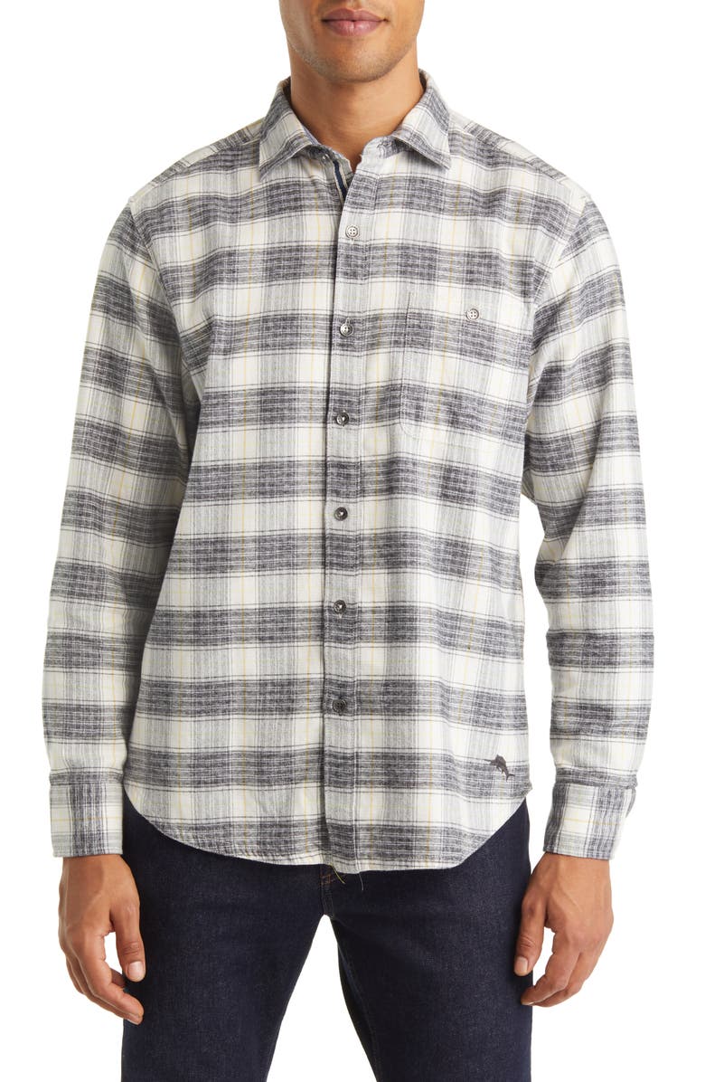 Tommy Bahama Canyon Beach Rancho Check Button-Up Shirt, Main, color,