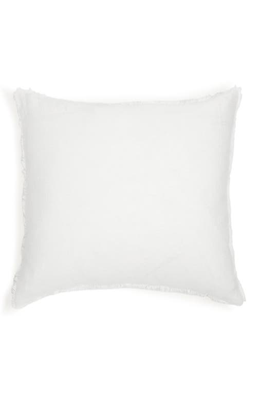 Pom Pom At Home Hunter Euro Pillow Sham In White