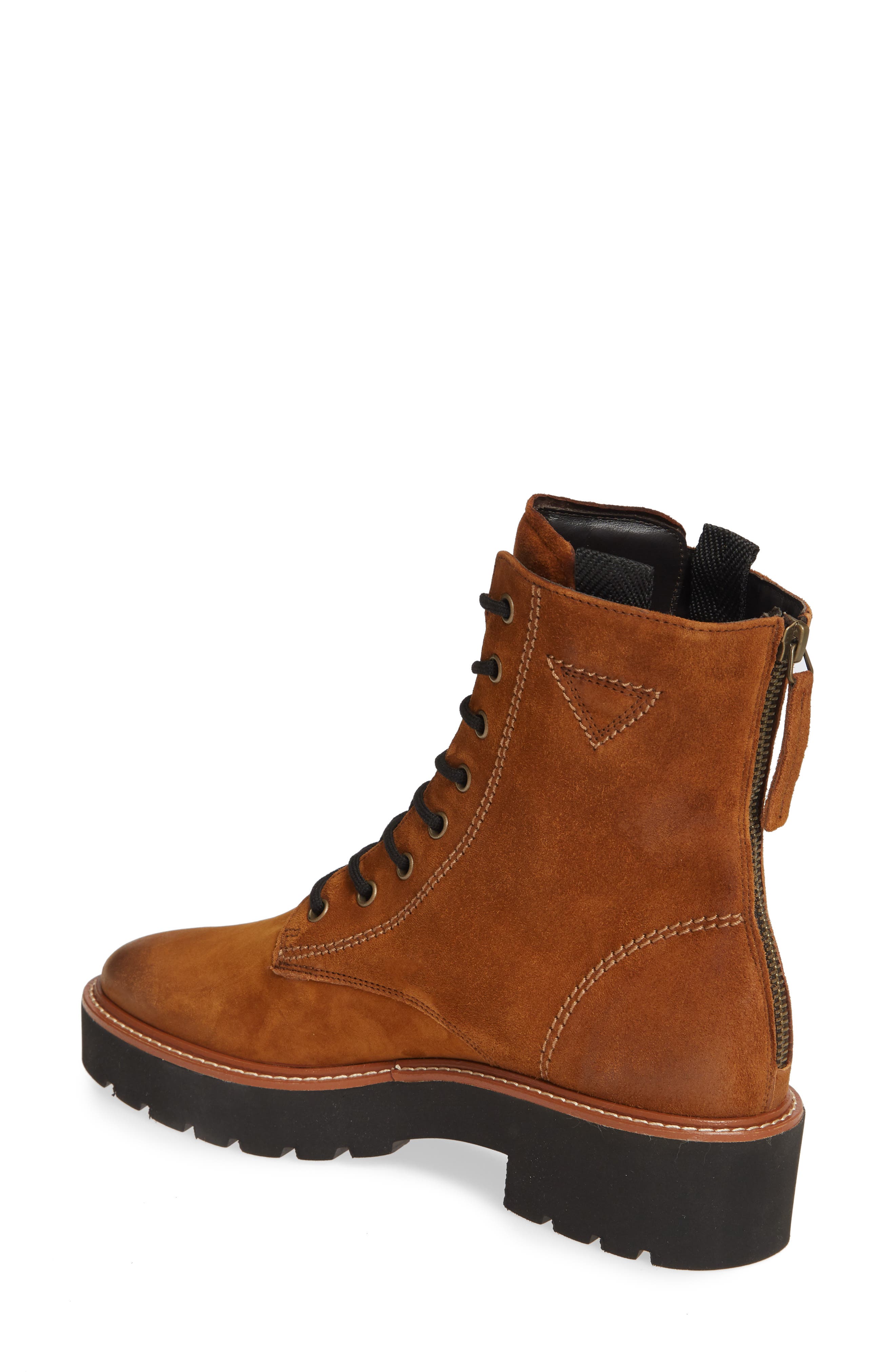Paul Green Boone Combat Boot, Alternate, color, 