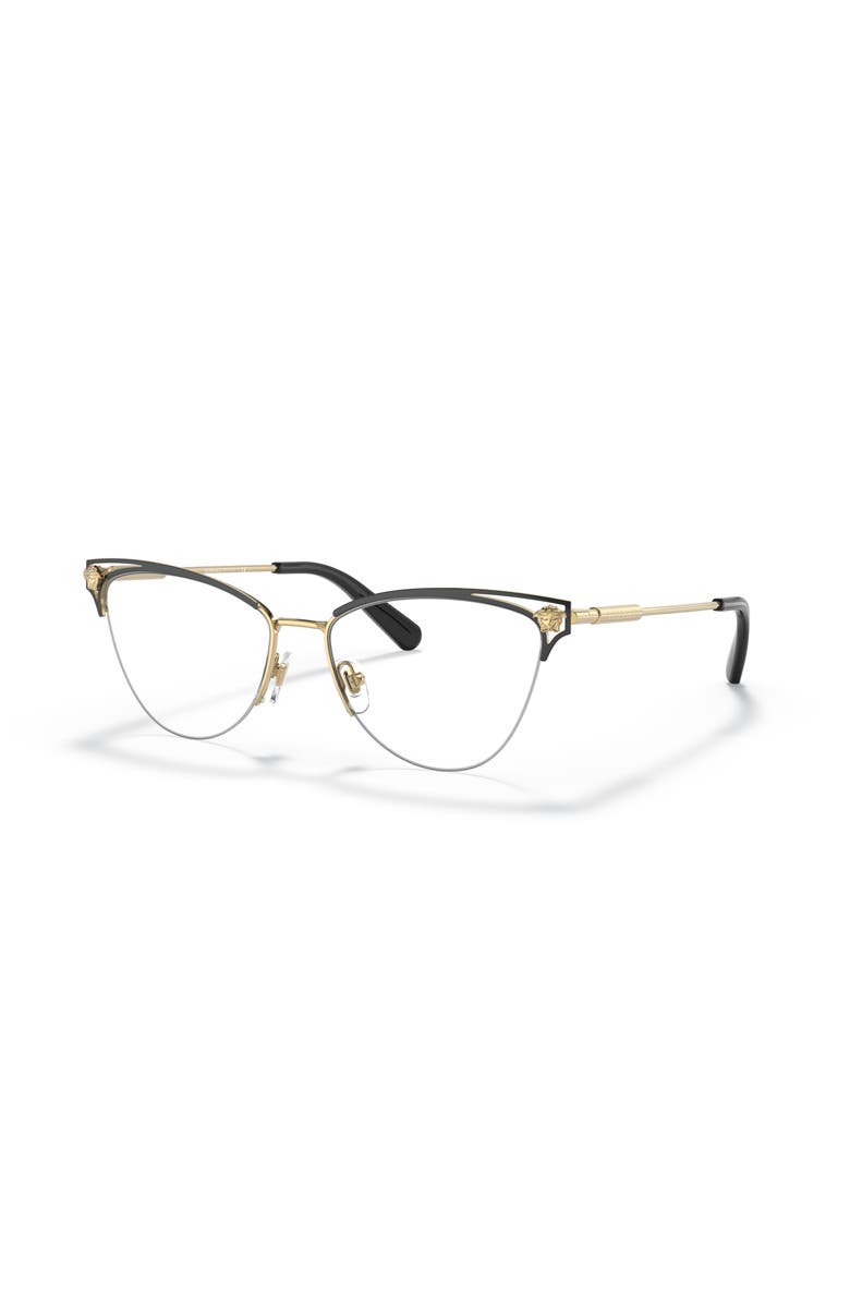 Versace 55mm Cat Eye optical glasses, Main, color,