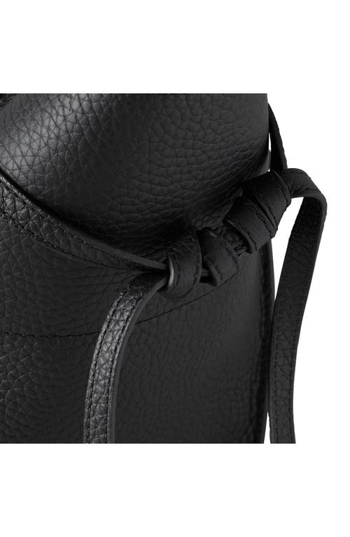 Mulberry Medium Soft Bayswater Grained Leather Satchel In Black