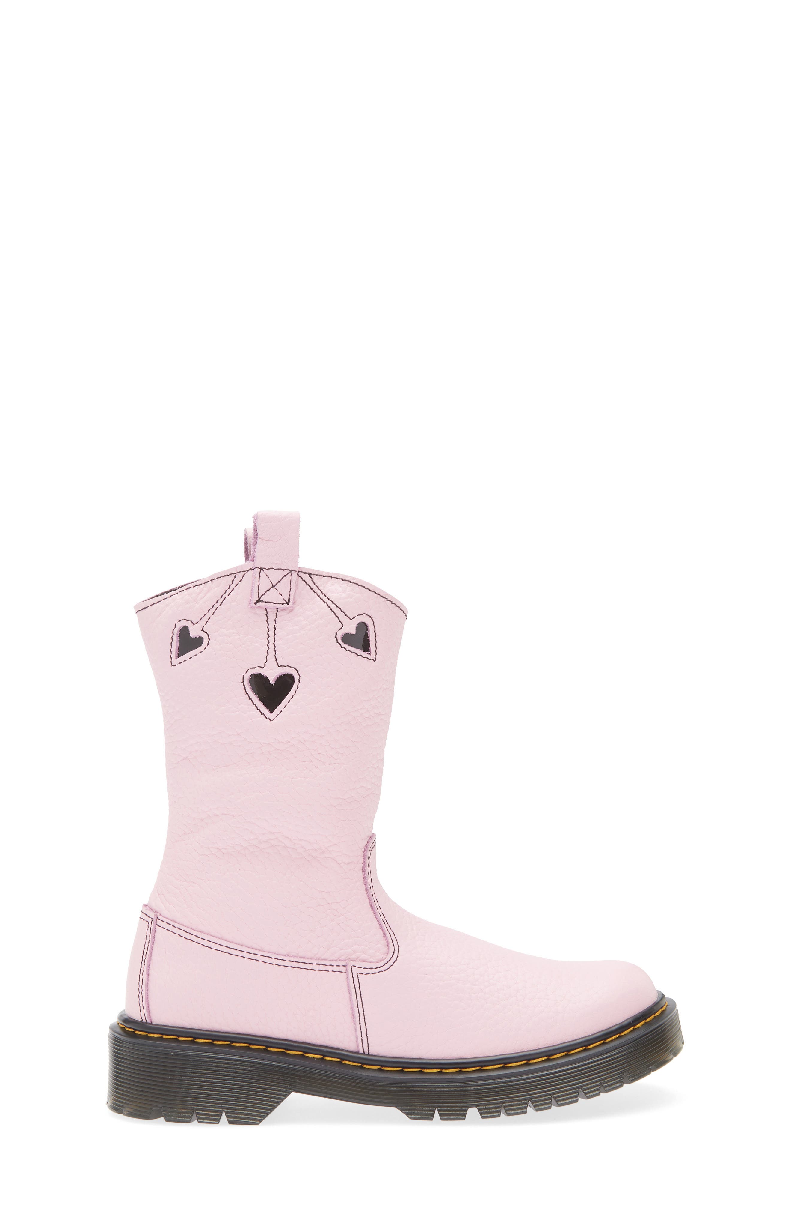Dr. Martens Kids' Junior Heart Pull-On Boot, Alternate, color, 