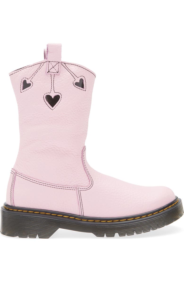 Dr. Martens Kids' Junior Heart Pull-On Boot, Alternate, color,