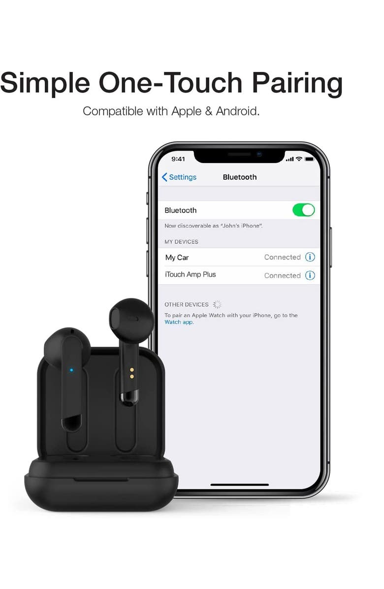 I TOUCH iTouch Wireless Earbuds, Alternate, color, 