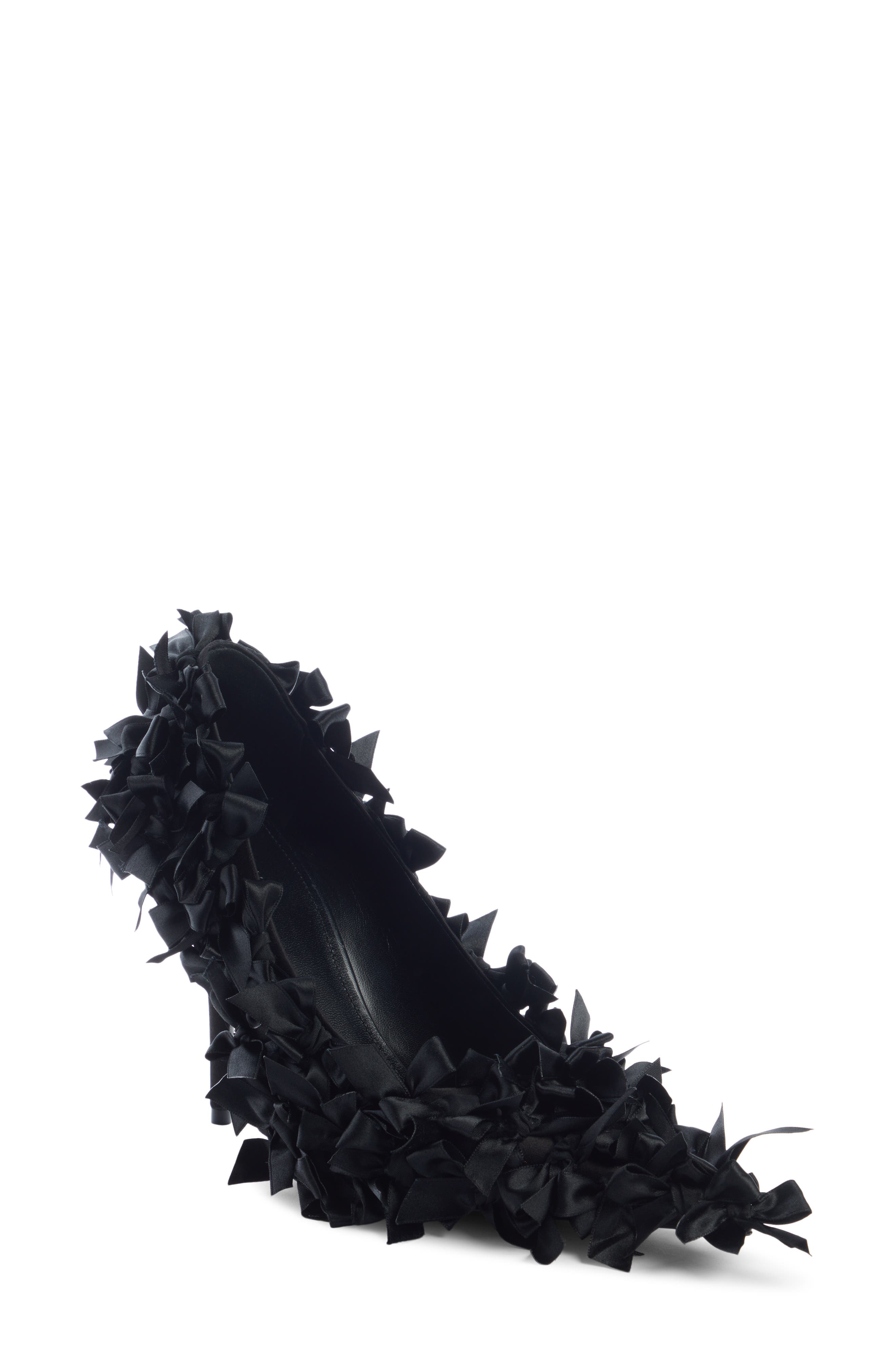 Balenciaga Mariera Bow Embellished Pointed Toe Pump, Main, color, 