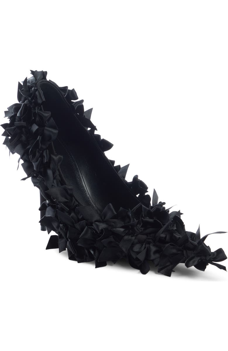 Balenciaga Mariera Bow Embellished Pointed Toe Pump, Main, color,