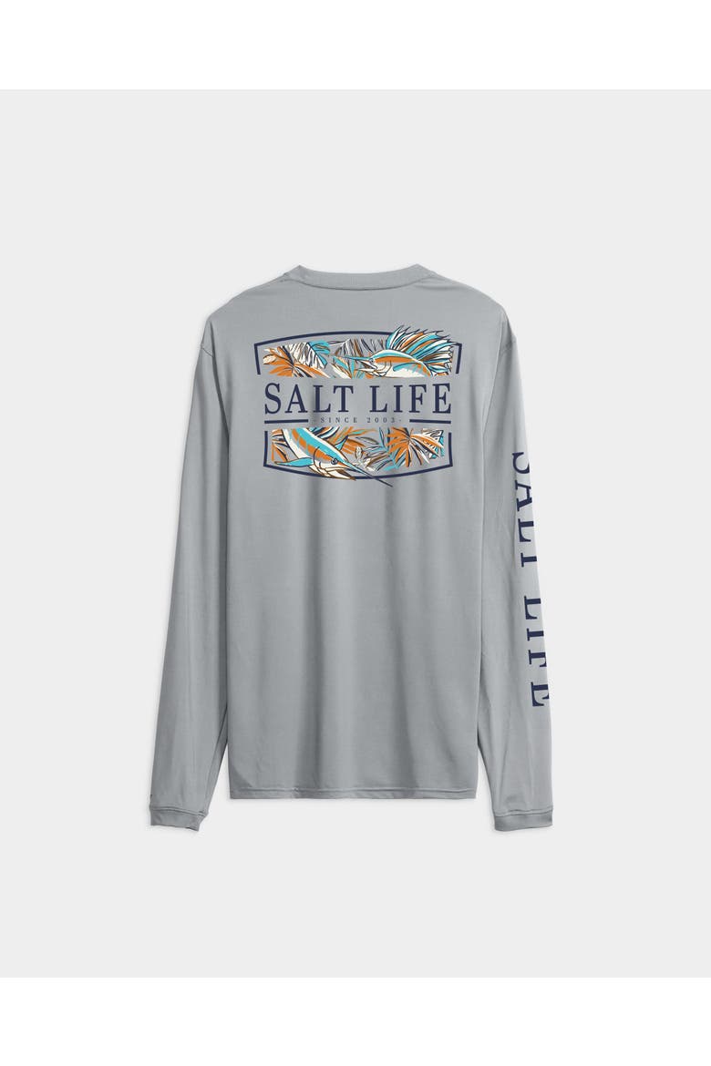 Canopy Performance Long Sleeve Tee, Alternate, color, Mist Grey Heather