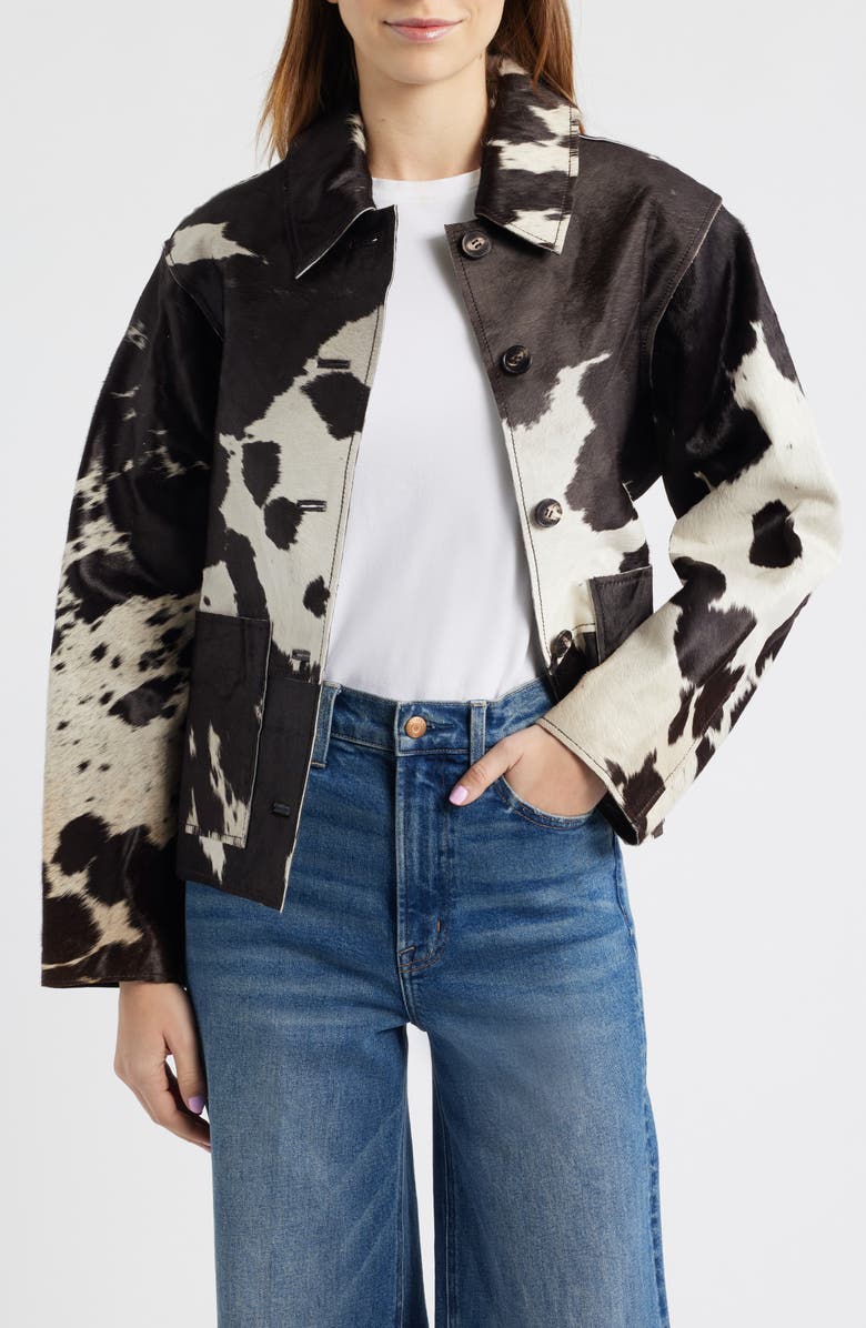 Rails Haisley Genuine Calf Hair Jacket, Main, color, Cowgirl