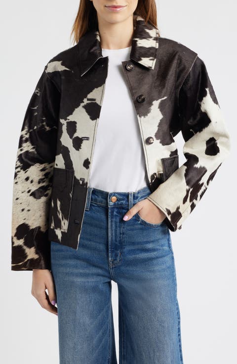 Haisley Genuine Calf Hair Jacket