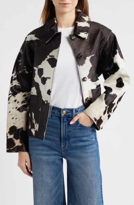 Haisley Genuine Calf Hair Jacket