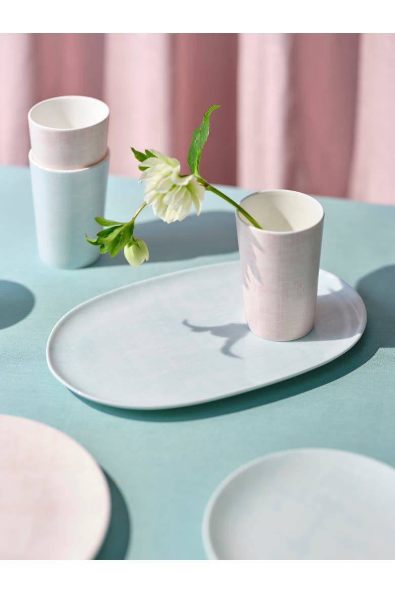 Yeon Oval Platter, Alternate, color, Mint