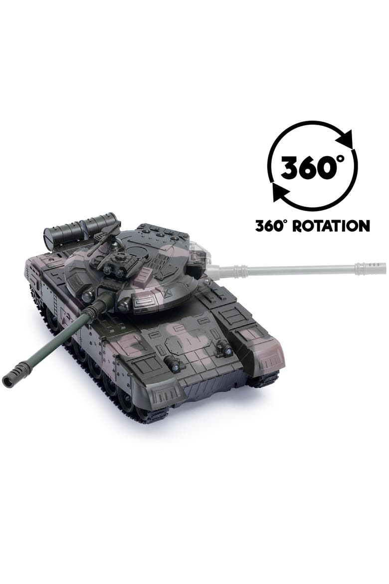 Battle Tank  1/20 Scale Remote Control Vehicle, Alternate, color, Multicolored