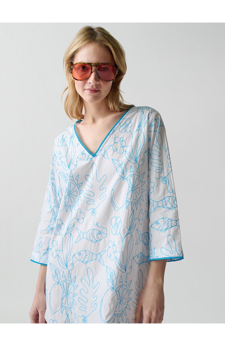 Lingua Franca Petra Caftan, Alternate, color, 