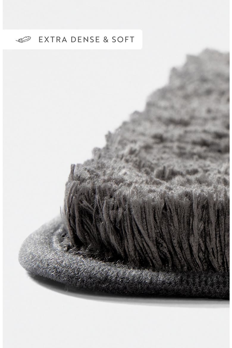 Plush Shaggy Bath Mat, Alternate, color, SHAGGY GRAY