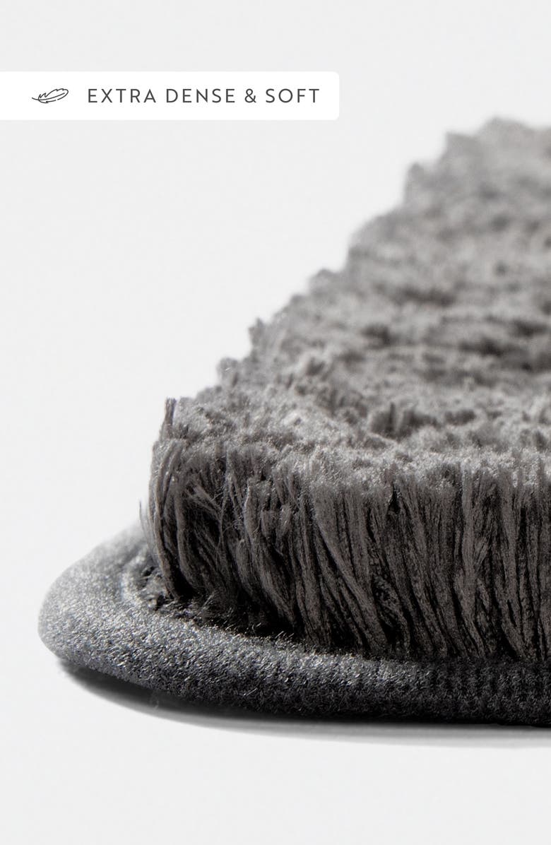 HOMESPUN Plush Shaggy Bath Mat, Alternate, color, Shaggy Gray